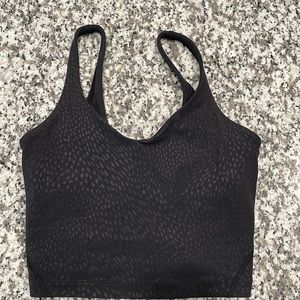 Black lululemon align tank size 2 lightly used